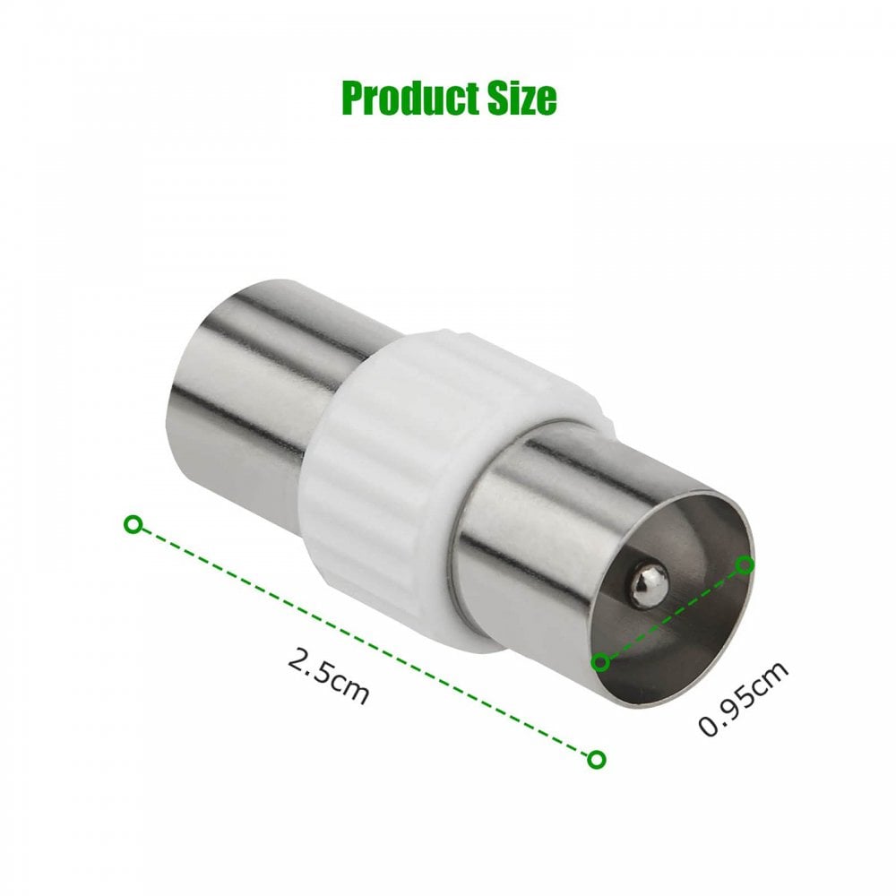 Coaxial Line Plug to Line Plug Coupler