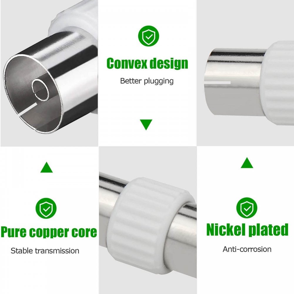 Coaxial Line Socket to Line Socket Coupler