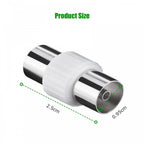Coaxial Line Socket to Line Socket Coupler
