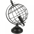 Retro-style Globe Shaped Cage Table Lamp