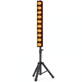 Stage Blinder Bar 10x12W Amber COB LED Inc Stand