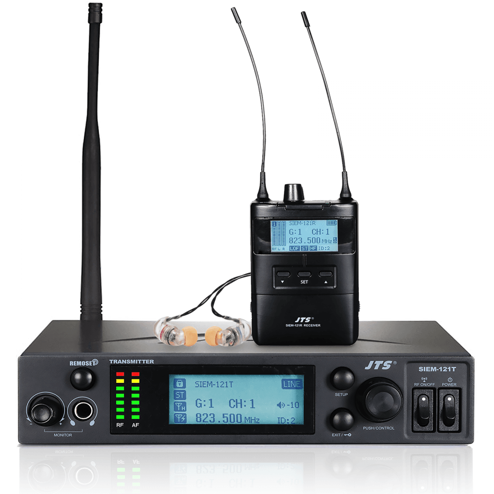 SIEM-121T SIEM-121R IE-1 In-Ear Monitoring System 24 Channel