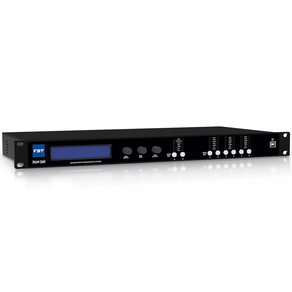 DLM 260 Digital Loudspeaker Management Processor  2 in  6 out