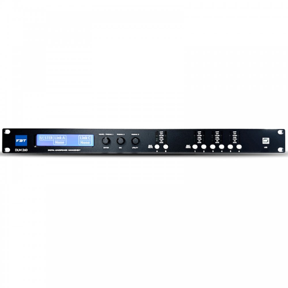 DLM 260 Digital Loudspeaker Management Processor  2 in  6 out