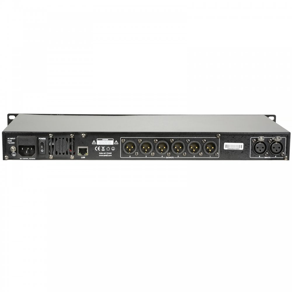 DSM 26 Digital Loudspeaker Management Processor  2 in  6 out