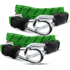 Set Of 2 Flat Heavy Duty Bungee Cord 24 Inch 600mm Straps