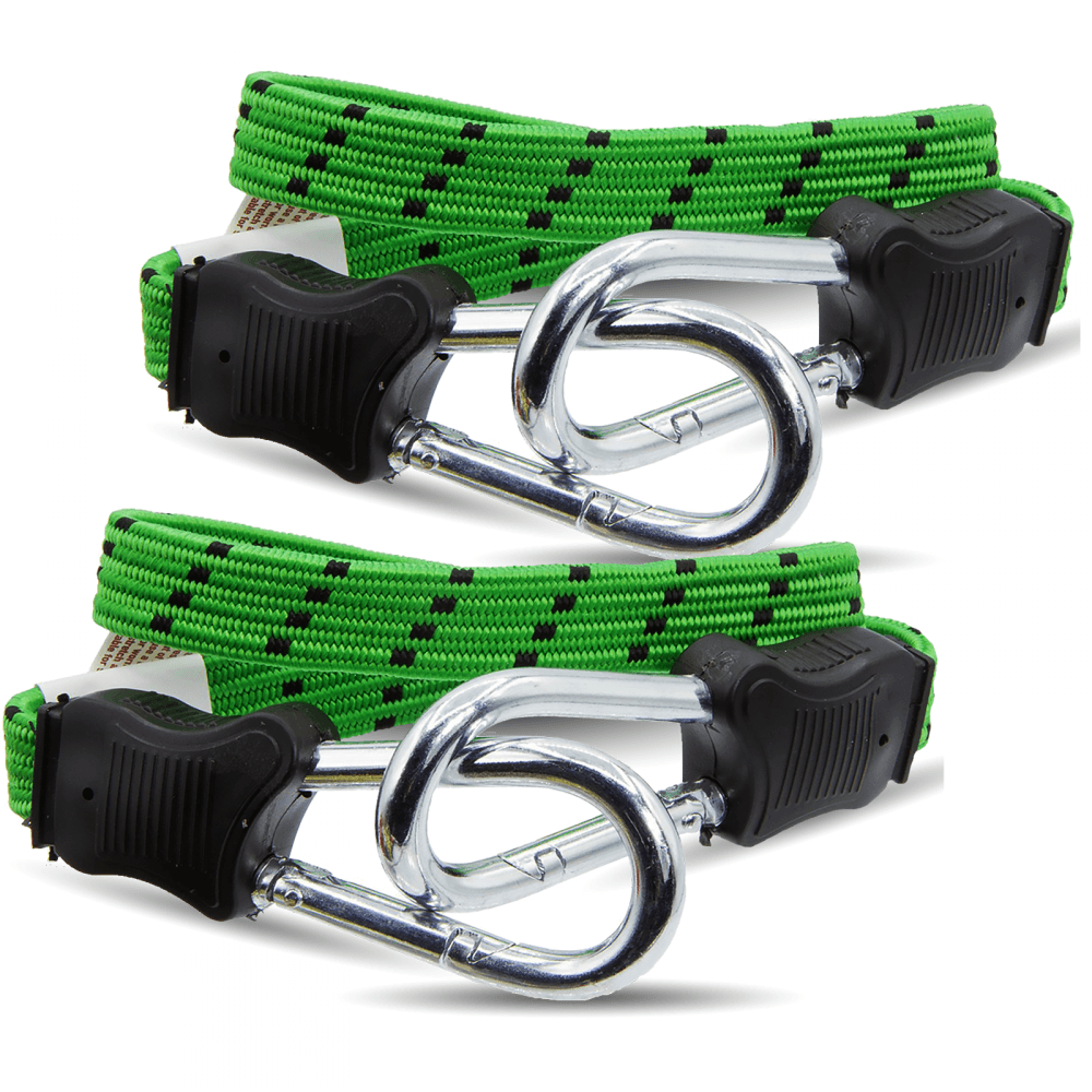 Set Of 2 Flat Heavy Duty Bungee Cord 24 Inch 600mm Straps