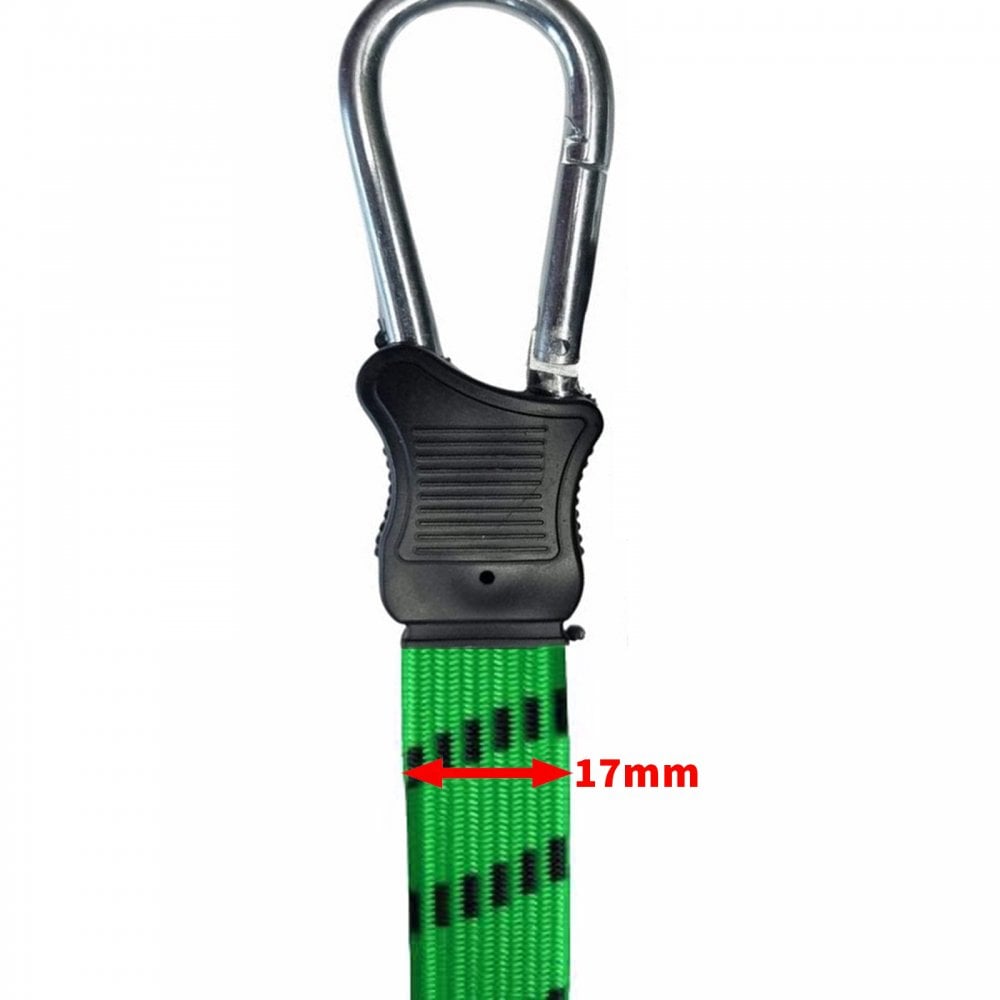Set Of 2 Flat Heavy Duty Bungee Cord 24 Inch 600mm Straps