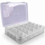 9" Beta Organiser 25 Compartment Polypropylene Box