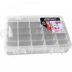 9" Beta Organiser 25 Compartment Polypropylene Box