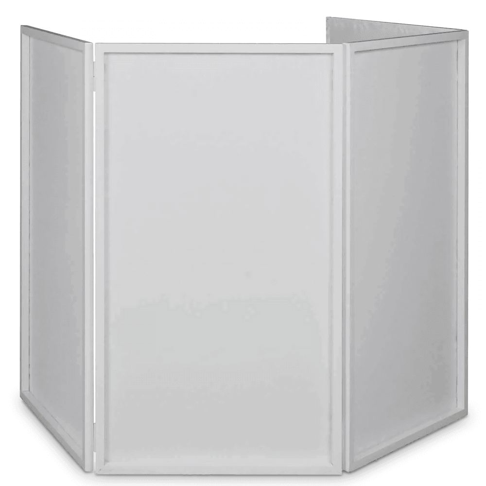 Foldable DJ Event Screen Inc Transport Case