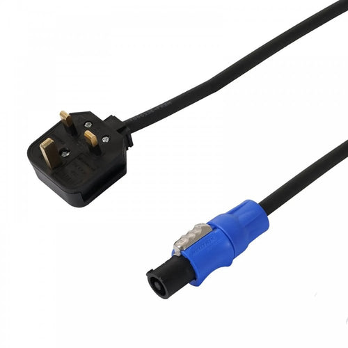 1.5m PowerCON Lead NAC3FCA to UK Mains Plug 13A