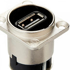 NAUSB-W USB A to B Chassis Panel Mount