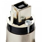 NAUSB-W USB A to B Chassis Panel Mount