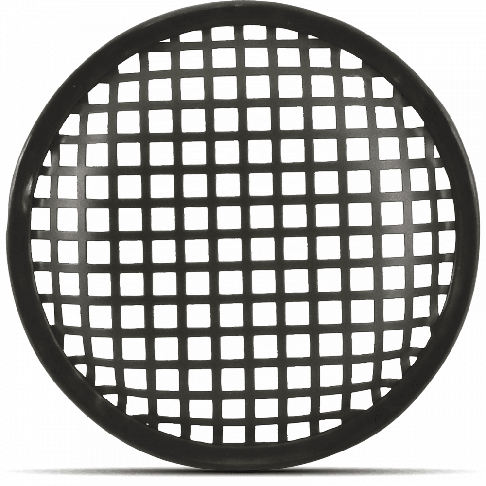 Speaker Gill 8 Inch Black Metal Mesh Grille inc Clamps and Screws