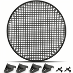 Speaker Gill 15 Inch Black Metal Mesh Grille inc Clamps and Screws