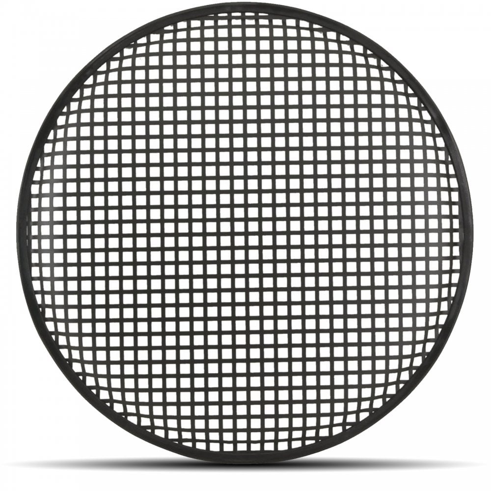 Speaker Gill 15 Inch Black Metal Mesh Grille inc Clamps and Screws