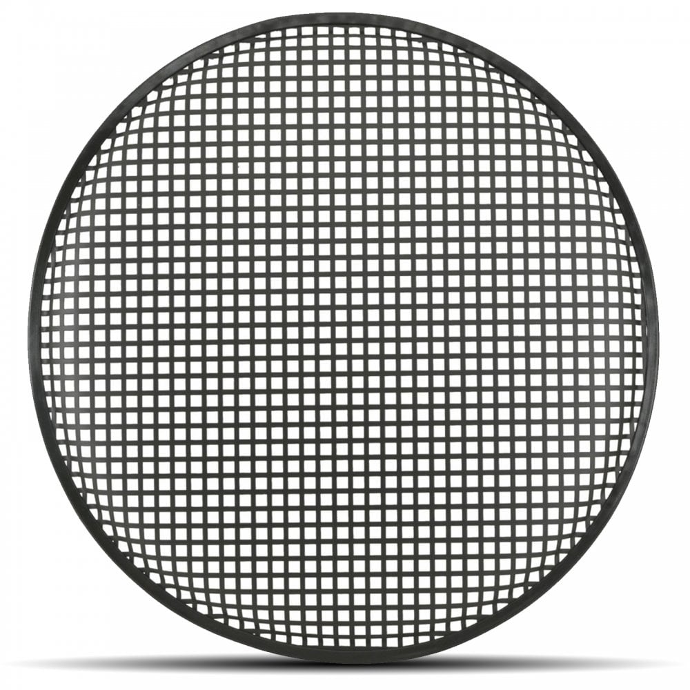 Speaker Gill 18 Inch Black Metal Mesh Grille inc Clamps and Screws