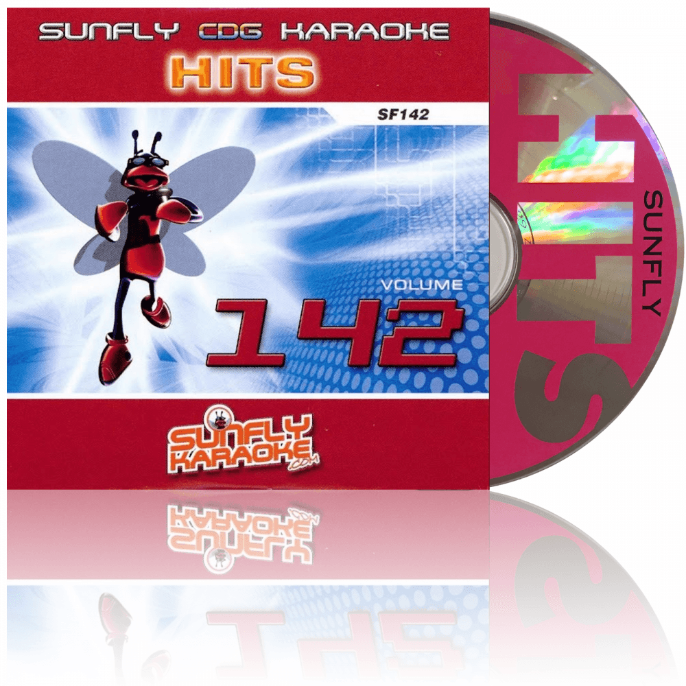 Karaoke CDG CD - HITS Volume 142 CD+G Disc