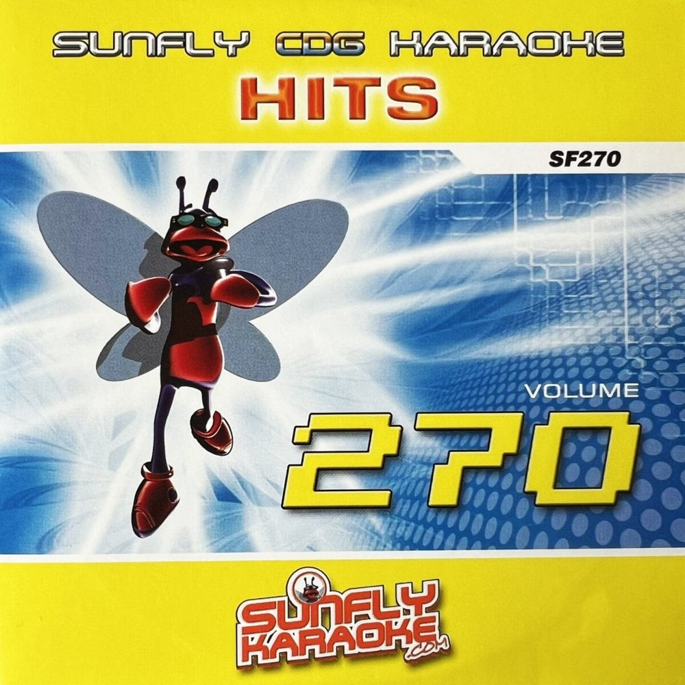 Karaoke CDG CD - HITS Volume 247 and 270 CD+G Disc