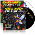 Karaoke CDG CD - HITS Volume 81 and 107 CD+G Disc