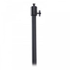 DJ Booth Black Lighting Pole with Spigots and Transport Bag
