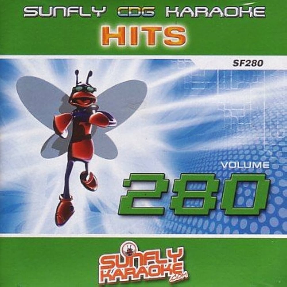Karaoke CDG CD - HITS Volume 152 and 280 CD+G Disc Double