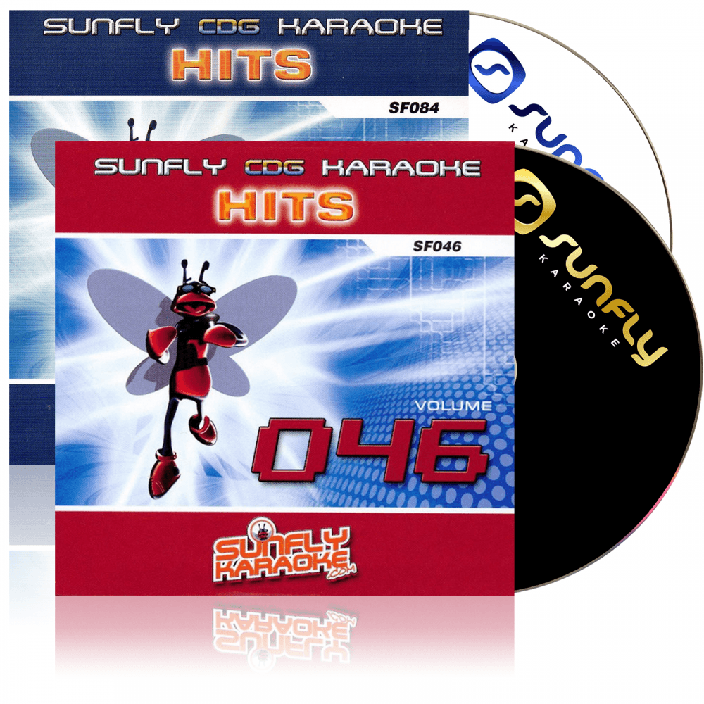 Karaoke CDG CD - HITS Volume 46 and 84 CD+G Disc Double