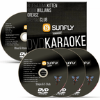 Sunfly DVD Karaoke 4 Disc Set PAL Region Free