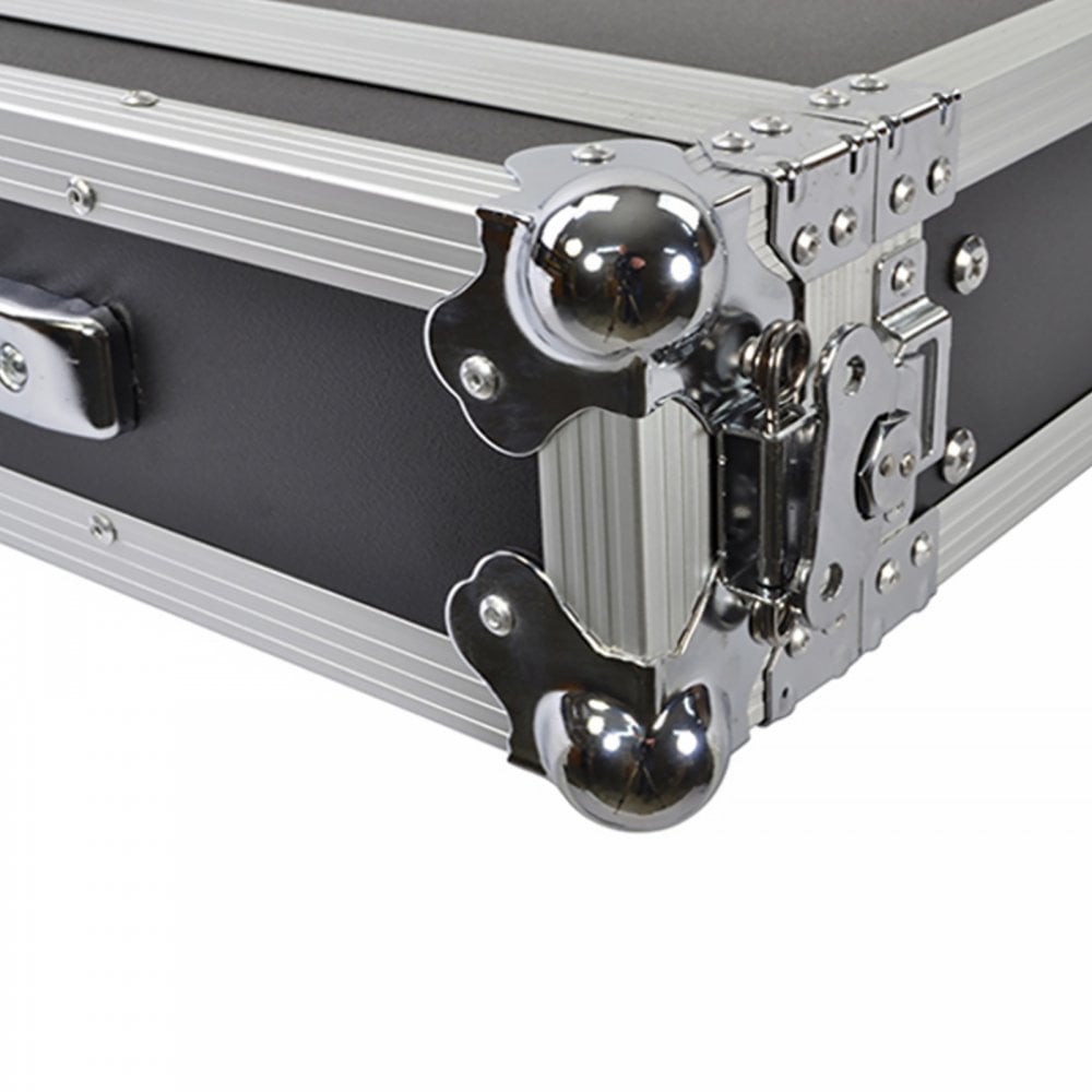 Short Flight Case 2u Shallow Supplied With Fixings