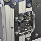 Short Flight Case 6u Shallow Supplied With Fixings
