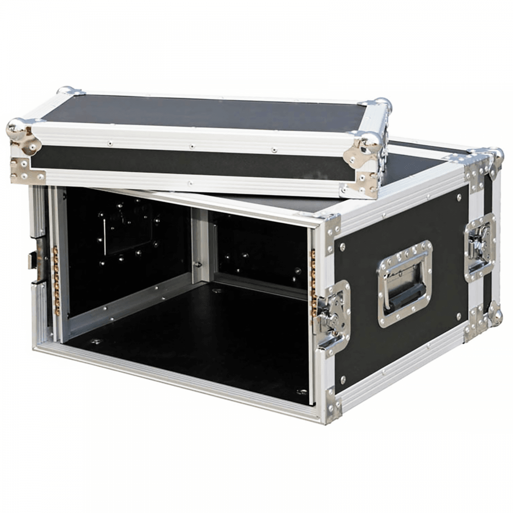 Full Flight Case 6u Supplied With Fixings