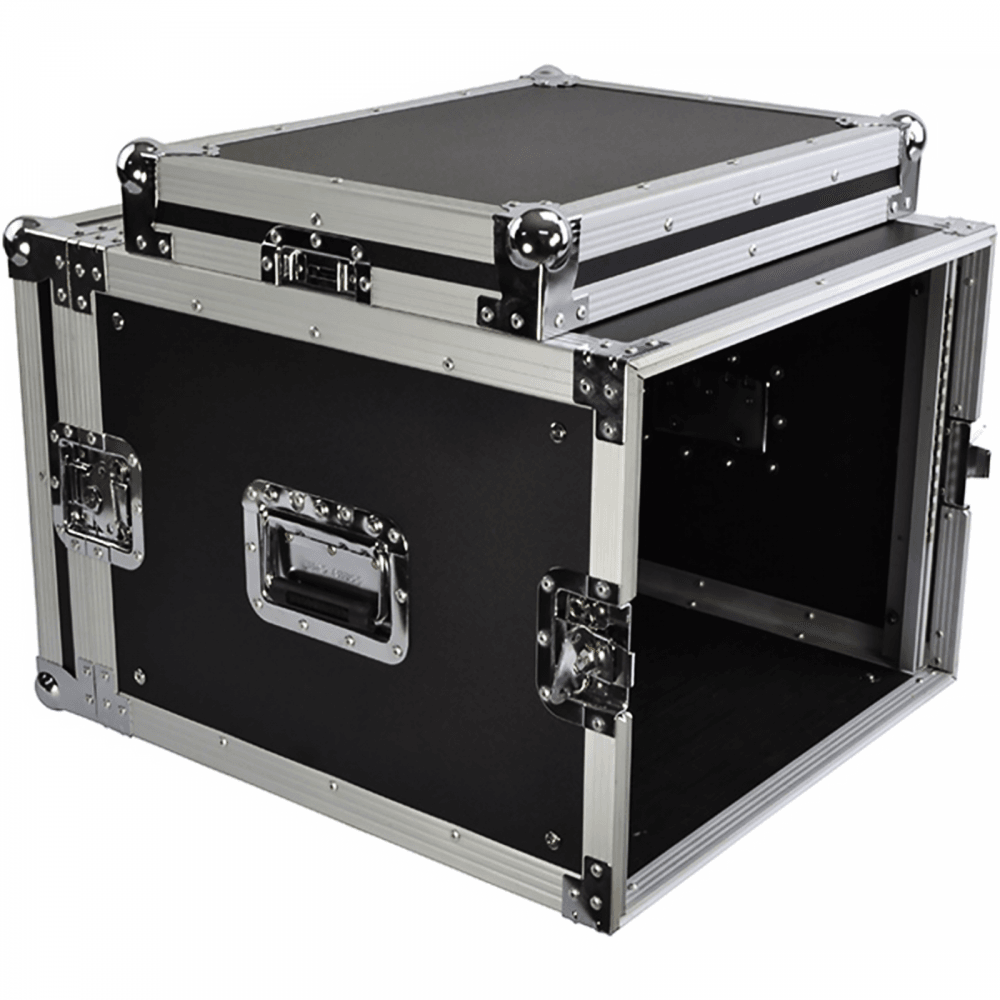 Full Flight Case 8u Supplied With Fixings