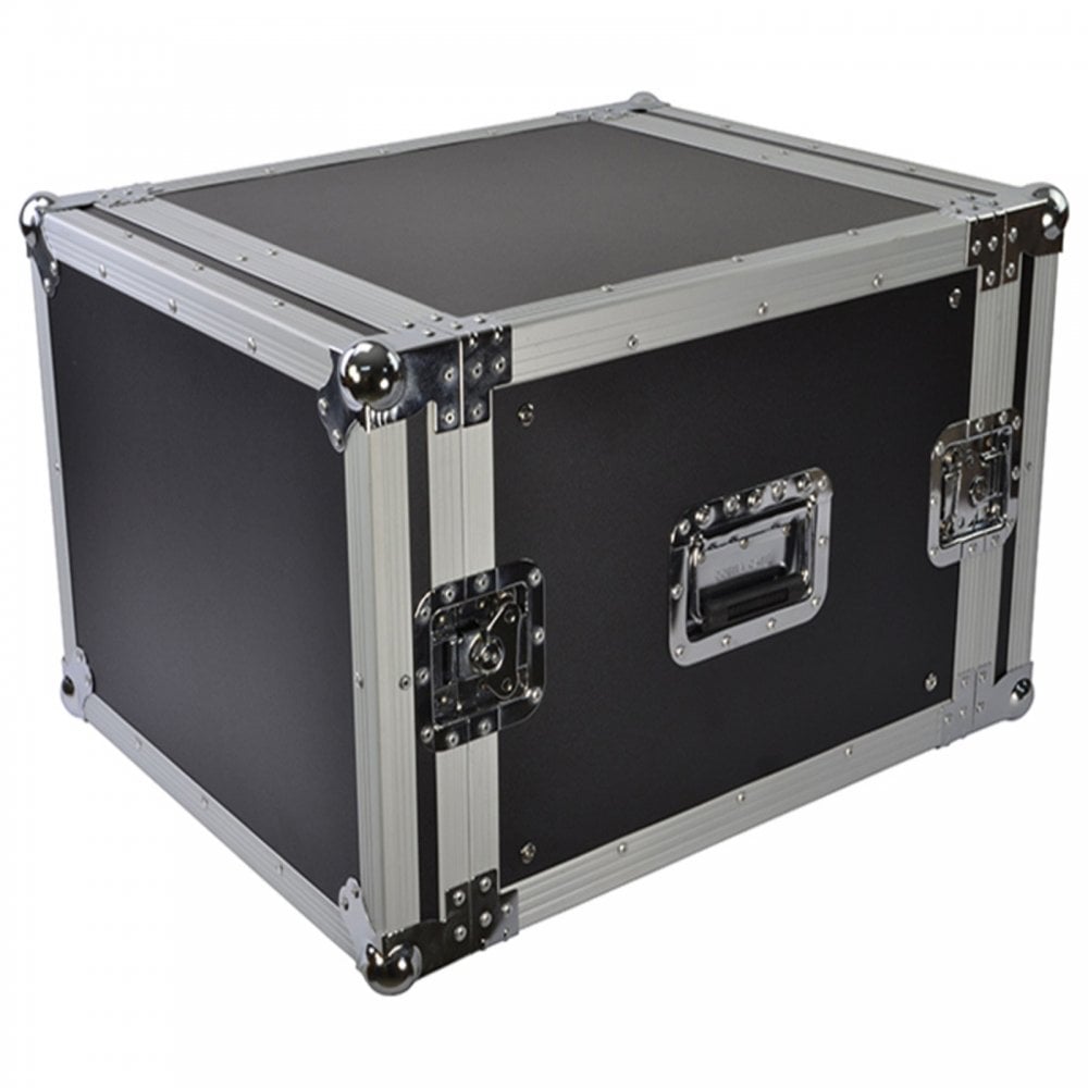 Full Flight Case 8u Supplied With Fixings