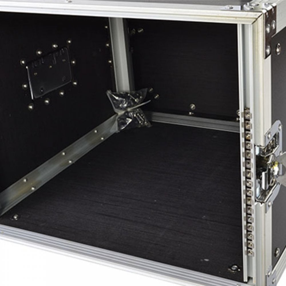 Full Flight Case 8u Supplied With Fixings