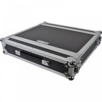 Short Flight Case 2u Shallow Supplied With Fixings