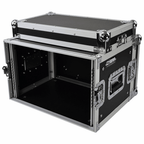 Short Flight Case 6u Shallow Supplied With Fixings