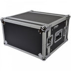 Short Flight Case 6u Shallow Supplied With Fixings