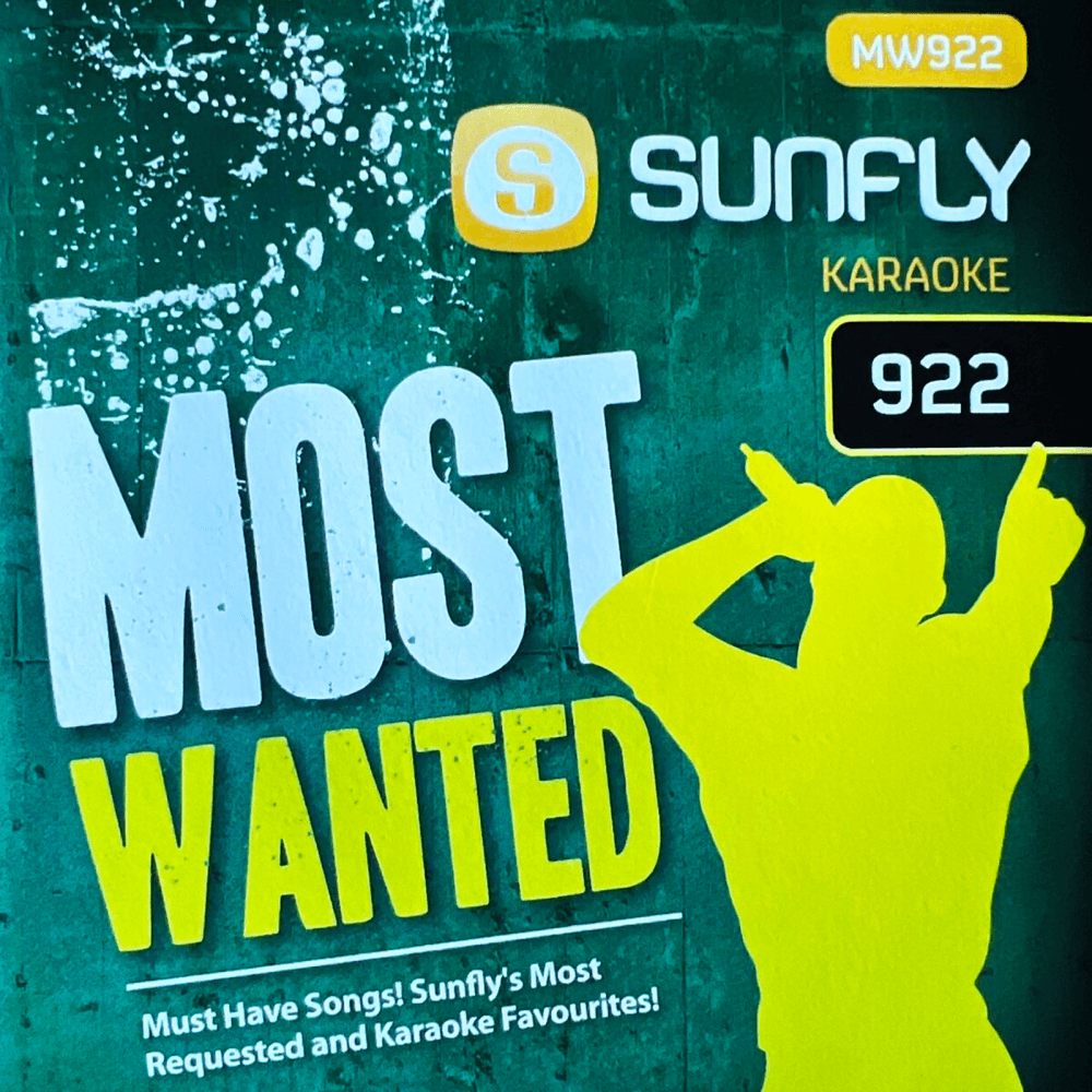 Karaoke CDG Most Wanted 922 Issue CD+G Disc