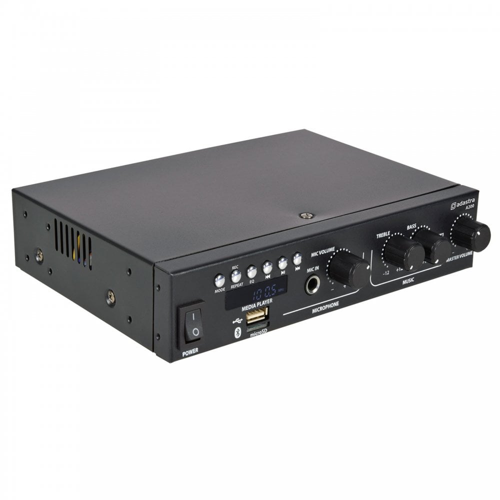 A200 Compact Stereo Mixer Amplifier 2 x 100W