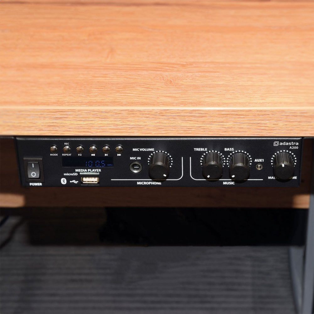 A200 Compact Stereo Mixer Amplifier 2 x 100W