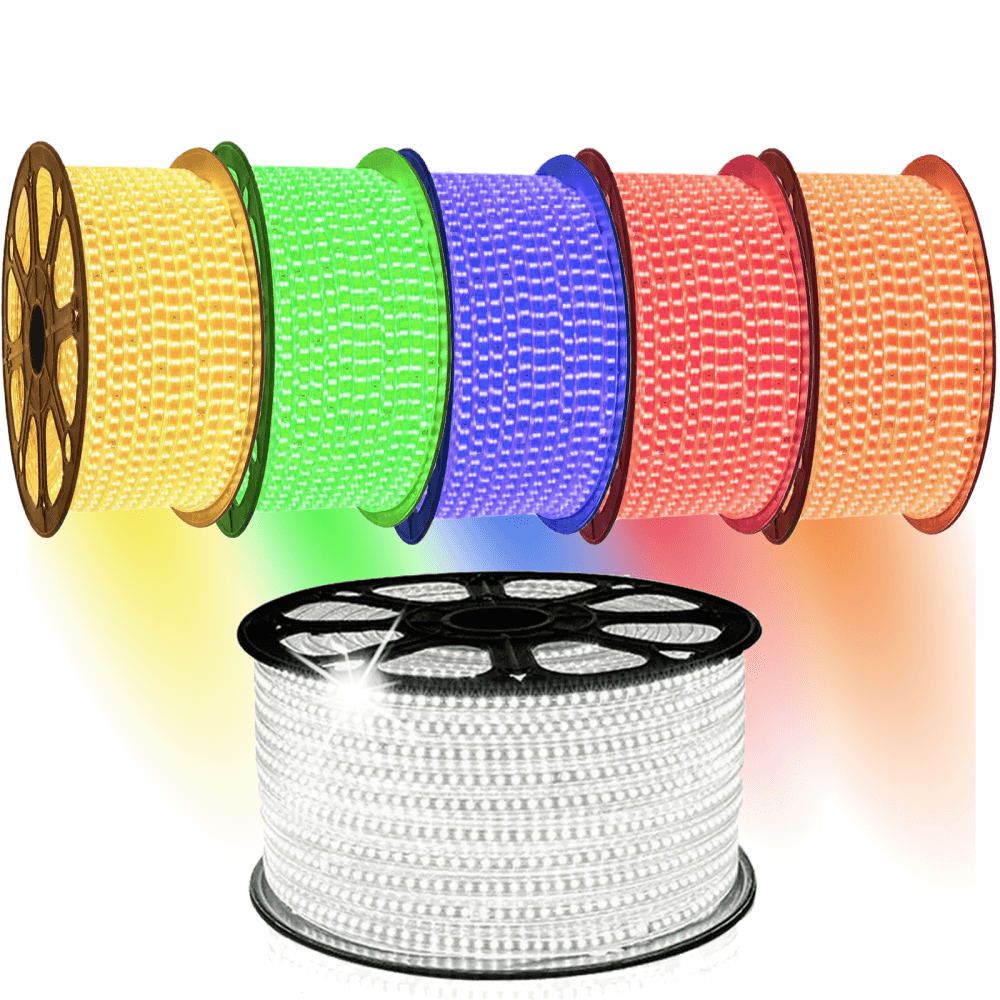 45M Rice Bulb Rope Light Roll Garden Decking Mood Outdoor Lights Kits
