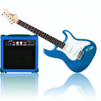 Blue Electric Guitar Set