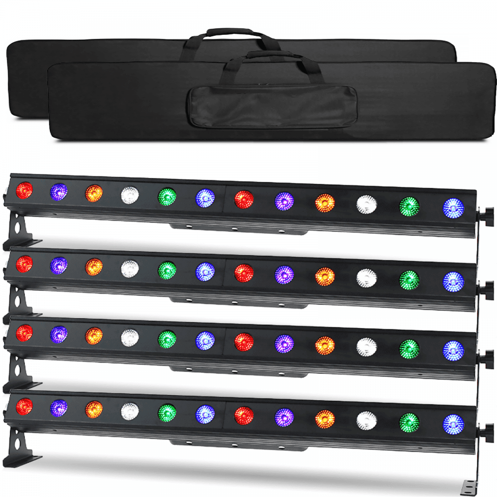 Pixel Storm 12 LED 15W RGBW Lighting Batten Pack