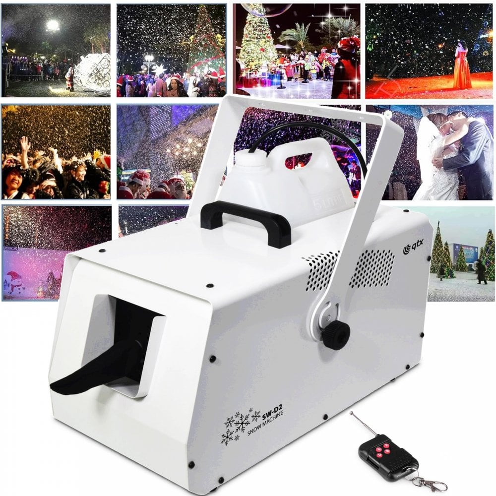 High Output DMX Digital Snow Machine with Remote