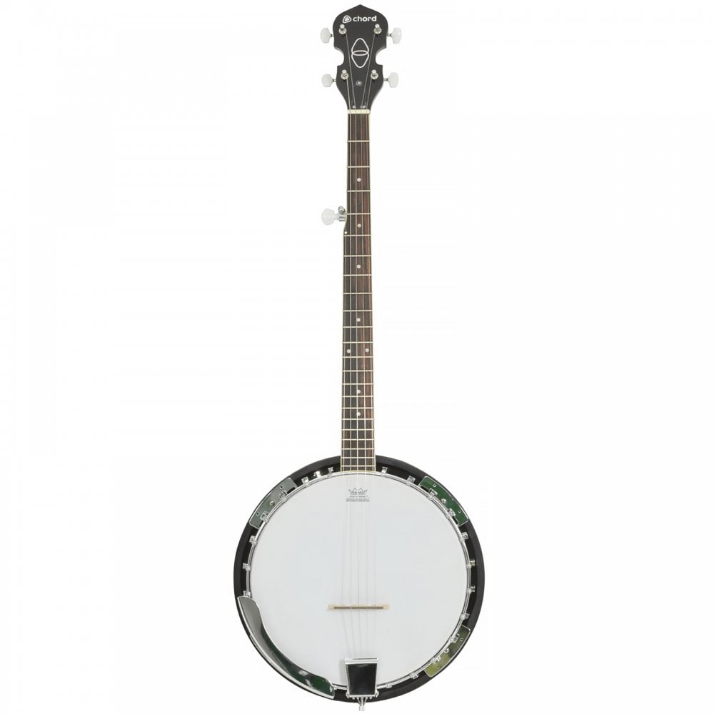 Mahogany 5 String Guitar Banjo fitted with Remo Heads