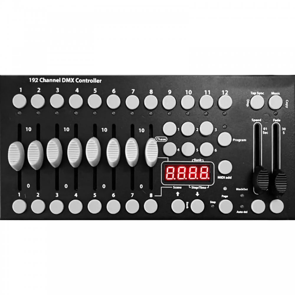 192 Channel DMX Controller 16 Channels