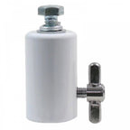 Twin Pack Top Cap Spigot 26mm Stand Fitting in White