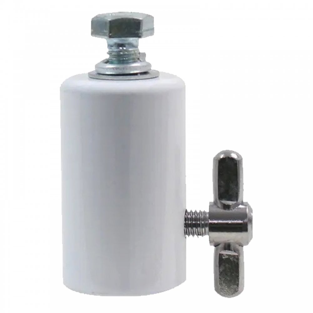 Twin Pack Top Cap Spigot 26mm Stand Fitting in White