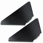 Pair of DJ Booth Corners in Black with Case